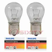 2 pc Philips Front Turn Signal Light Bulbs for Chrysler Imperial Nassau New uv (for: Chrysler)