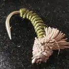 FLY FISHING FLIES NYMPH SERENDIPITY OLIVE SIZE 14 TROUT PATTERN