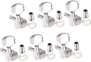 GREENADSCAPE Guitar Tuning Pegs Set Metal Guitar Accessories 6 Pack Guitar Tuning Tools Kit