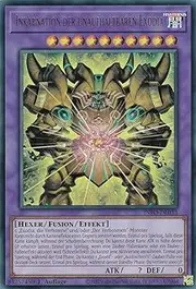 INFO-DE033 - Incarnation of The Unstoppable Exodia - Ultra Rare - German - 1st Edition - The Infinite Forbidden - with MZTCG Shipping Protection - Yugioh