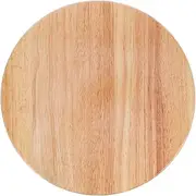 CAXUSD Natural Wood Round Stool Top Replacement Classic Solid Wood Seat for Home Restaurant and Use Space Saving Design Easy to Clean Timeless Appeal