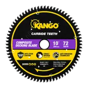 Kango 254mm 72T Composite Decking Mitre Saw Blade