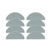 8-Piece Mop Cloth Set for E10 E12 B112 Robot Vacuum Cleaners
