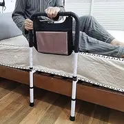Bed Assist Rail Medical Bed Rail Steel Height Adjustable Bed Railing for Elderly Adults Assist Railing Portable Safety Rail