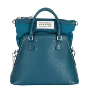 zipped top-handle tote One size Blue