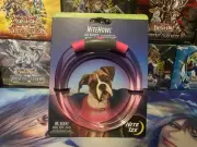 NiteHowl Rechargeable Pink LED Saftey Necklace collar for Dogs 12-27in.