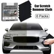 6Pc Nano Sparkle Cloth for Car Scratches Eraser Magic Clothes Scratch Remover HA