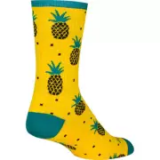 SockGuy Pineapple 6" Crew Socks Large / X-Large