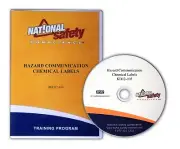 HazCom - Chemical Labels Safety Training DVD Kit W/Quiz, Certificate, and More