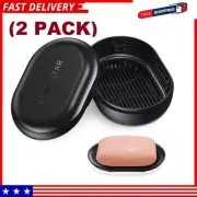 Travel Soap Container - Bar Soap Holder Box - Travel Soap Saver Case Mens Tra