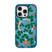 iPhone 16 Pro Impact Case MagSafe Compatible Clover Hearts