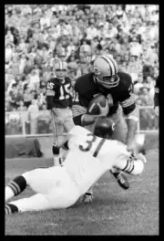 Green Bay Packers Jim Taylor at the Chicago Bears vs Green Bay Pac- Old Photo 3