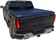 ALCYBD Compatible for Hard Solid Tri-Fold Adjustable Truck Tonneau Cover Compatible with Compatible for Jeep Gladiator 20-22 Bed(Manual Lock)