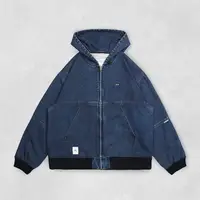 在飛比找蝦皮商城優惠-[B-SIDE]DENIM ZIP UP HOODIE單寧水