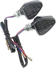 Indicators Flowing Turn Signal Universal Motorcycle LED Turn Signal Lights Amber Motocross Blinker Indicator For Harley Cafe Racer Turn Signal Indicator