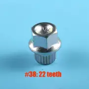22 Teeth Anti-theft Wheel Bolt Lock Nut Key Adapter For BMW 6 7 Series Mini X1