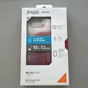 ZAGG Gear4 Milan Snap Case for Apple iPhone 13 Pro Max D3O Clear Rose NEW
