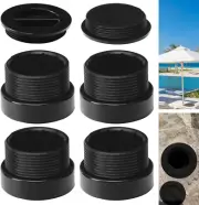 4 Pcs Pool Umbrella Stabilizer Adapter (1 1/2" ID for 1 3/4" Umbrellas Insert) T