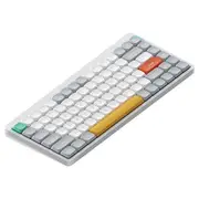 NuPhy Air75 V2 LP Hot-Swap RGB Keyboard Brown Switch White