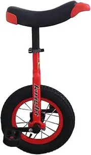 Small 12" Unicycle for 5 Year Old Smaller Children/Kids/Boys/Girls, Perfect Starter Beginner Uni-Cycle, 4 Colors Optional (Color : Yellow, Size : 12 Inch Wheel) Durable TDF