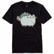 Pusheen The Cat PUSHEENOSAURUS PUSHEEN-OSAURUS T-Shirt NWT Licensed & Authentic