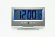 New Desk Battery Calendar LCD Backlight Digital Snooze Display Alarm Clock