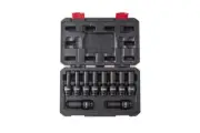 SUNEX TOOLS 2658 1/2" Drive, Metric Universal Deep Impact Socket Set, 10 Pc.