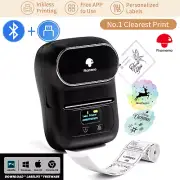 Phomemo M110 Bluetooth Label Maker Machine Wireless Mini Thermal Printer Sticker