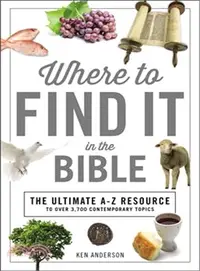 在飛比找三民網路書店優惠-Where to Find It in the Bible