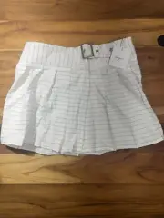 Supre Pleated Mini Skirt White/Grey S 6