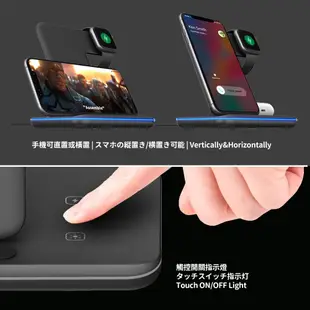 免運 公司貨 iBRIDGE 15W 極速三合一 無線充電器 iPhone Apple Watch AirPods