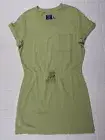 United By Blue Green Organic Cotton Knit T-Shirt Dress Size amedium