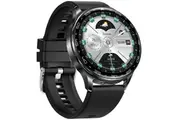2 in 1 Bluetooth Smart Watch Wireless Earphones 1.39" IPS Touch Screen BT 5.0 - Black