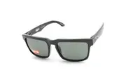 Spy Helm Shiny Black/HD Plus Grey-Green Men's Lifestyle Sunglasses