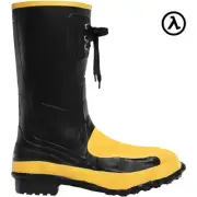 LACROSSE META PAC 12" BLACK METATARSAL GUARD RUBBER WORK BOOTS 00228040 - NEW