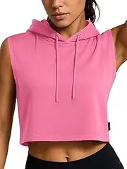 [URBAN BUCK] Women Open Back Short Sleeve Split Crop Top Casual Crew Neck Workout Yoga Slim Fitted Cropped T-Shirt