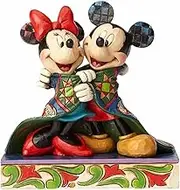 Disney Traditions Warm Wishes Mickey & Minnie Figurine