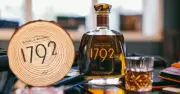 1792 Wooden Whiskey Coasters 4ct