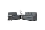 Foret 3+2 Seater Sofa Sectional Lounge Couch Furniture Modern Fabric Dark Grey