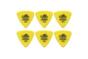 6 x Dunlop Tortex Triangle .73MM Gauge Guitar Picks 431R Plectrums