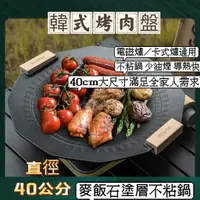 在飛比找蝦皮購物優惠-韓式烤肉盤 麥飯石烤盤 卡式爐烤盤 電磁爐烤盤 電陶爐烤盤 