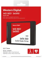 WD 1TB SSD RED NAS 2.5" SATA III Internal Solid State Drive SA500 6GB/s 560MB/s