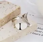 925 Silver Adjustable Ring Unique