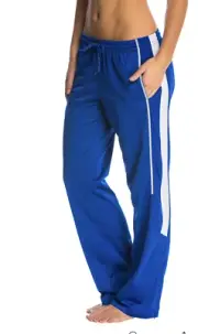 Adidas Women's Climalite Utility Warm Up Pant Royal Blue New w/Tag