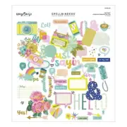 Spellbinders Chipboard Die Cuts by Kelly Bangs-Just Sayin'