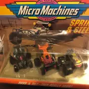 Micro Machines Spring & Steer Collection #3 Galoob 1992 No. 7414 NEW Jet Shocker