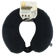 Milleni Travel Memory Foam Neck Pillow in Black