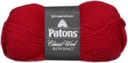 Patons Classic Wool Roving Yarn-Cherry 241077-77709