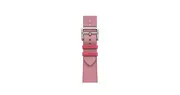 Apple Watch Hermès — 41-mm Framboise/Écru Toile H Single Tour
