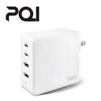 在飛比找momo購物網優惠-【PQI 勁永】四孔 GaN 100W PD超級快充(PDC